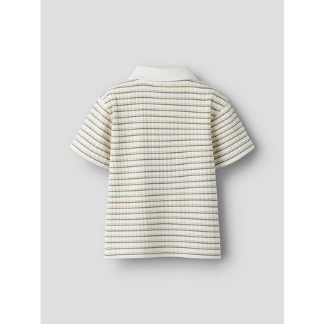 Lil'Atelier Coconut Milk Coca Mocha Nmmhaldur Ss Loose Polo Lil