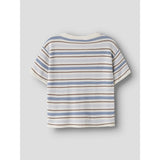 Lil'Atelier Coconut Milk Dusty Blue Nmmhito Ss Loose Strik Lil