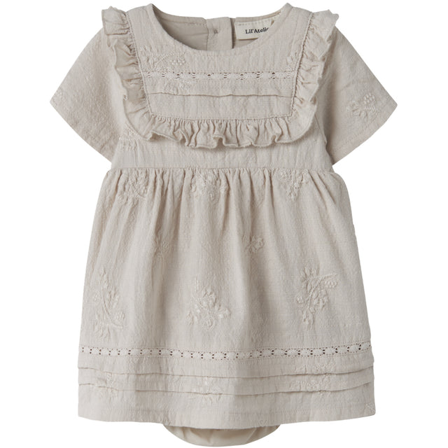 Lil'Atelier Pumice Stone Nbfferonia Ss Loose Body Kjole Lil