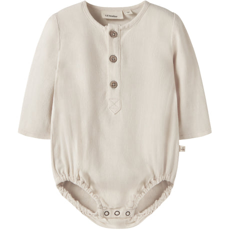 Lil'Atelier Coconut Milk Nbmfreddie Ls Loose Body Skjorte Lil