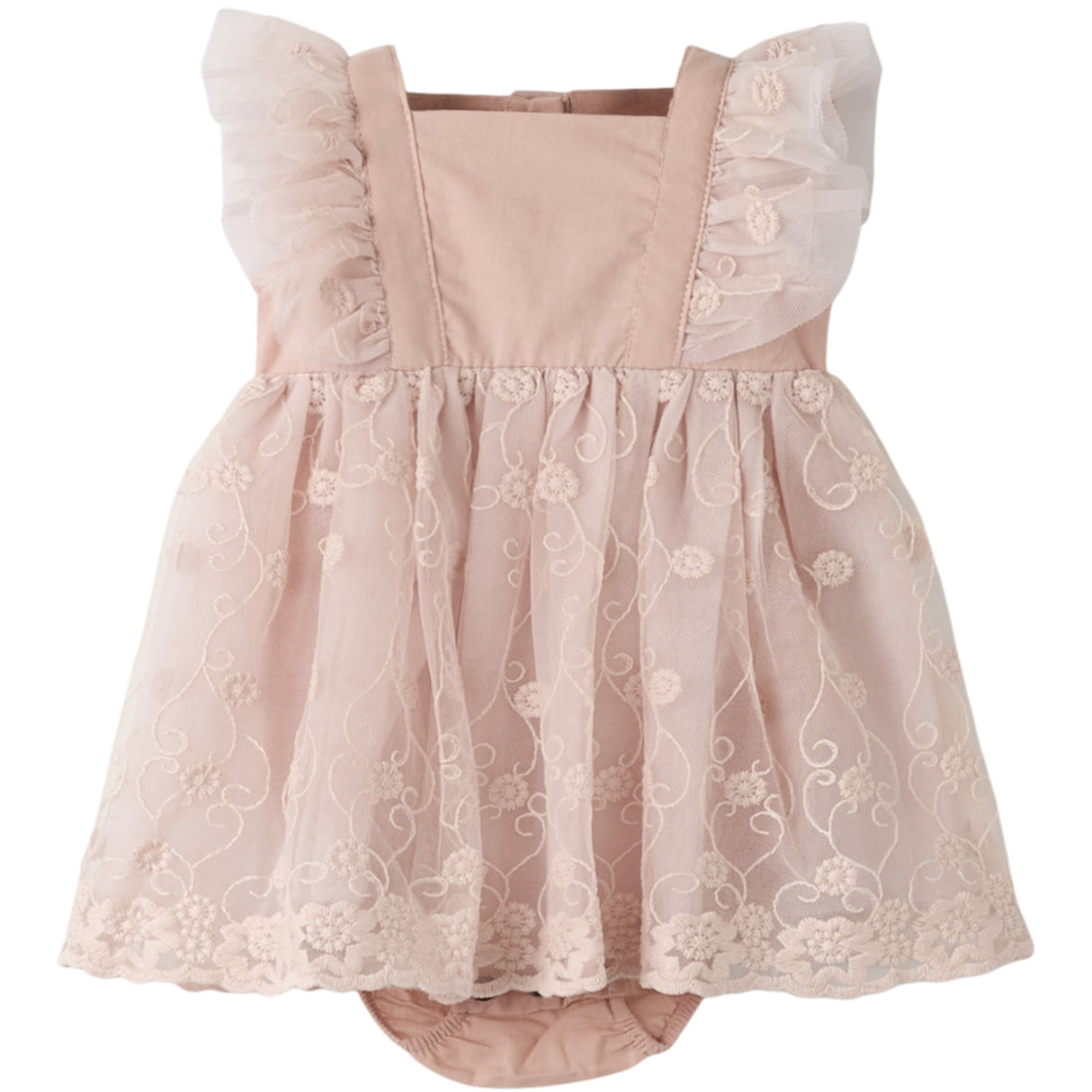 Lil'Atelier Peach Whip Nbffeya Sl Tyl Body Kjole Lil