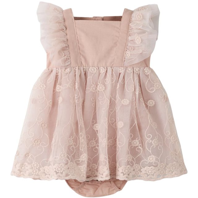 Lil'Atelier Peach Whip Nbffeya Sl Tyl Body Kjole Lil