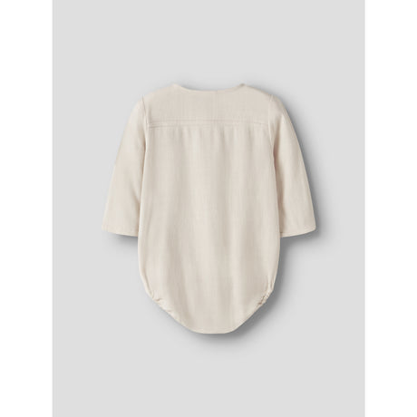 Lil'Atelier Coconut Milk Nbmfreddie Ls Loose Body Skjorte Lil