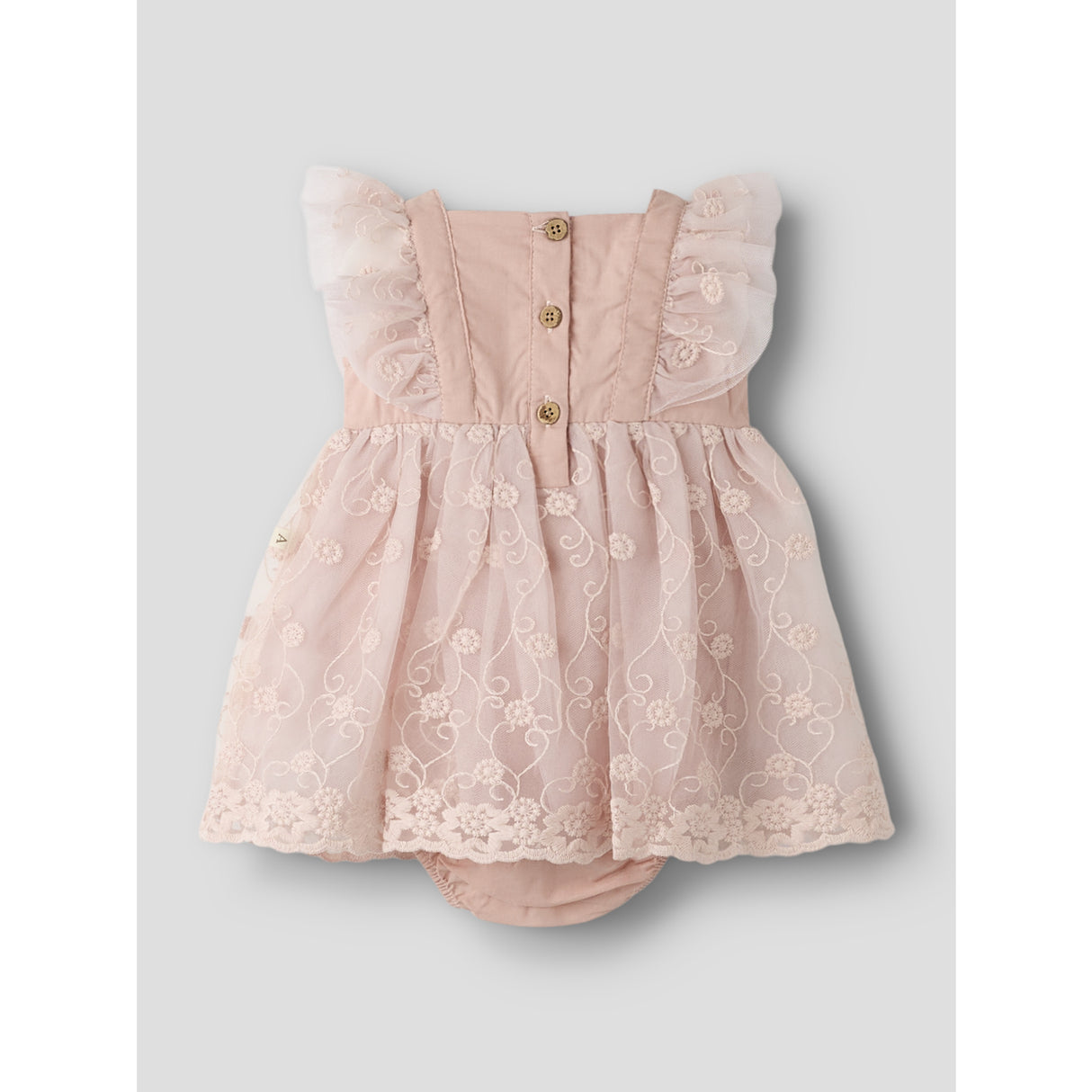 Lil'Atelier Peach Whip Nbffeya Sl Tyl Body Kjole Lil