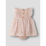 Lil'Atelier Peach Whip Nbffeya Sl Tyl Body Kjole Lil