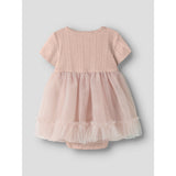 Lil'Atelier Peach Whip Nbffanella Ss Body Tyl Kjole Lil