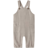 Lil'Atelier Feather Gray Nbmfreddie Loose Overall Lil