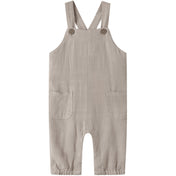 Lil'Atelier Feather Gray Nbmfreddie Loose Overall Lil