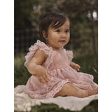 Lil'Atelier Peach Whip Nbffeya Sl Tyl Body Kjole Lil