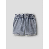 Lil'Atelier Medium Blue Denim Nbffunda Loose Dnm Shorts 5552-Fd Lil