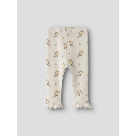 Lil'Atelier Coconut Milk Flower Nbfgayo Ska Slim Leggings Lil