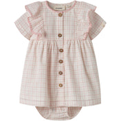 Lil'Atelier Coconut Milk Nbfhedda Ss Loose Body Kjole Lil