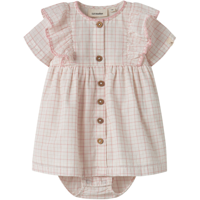Lil'Atelier Coconut Milk Nbfhedda Ss Loose Body Kjole Lil