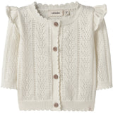 Lil'Atelier Coconut Milk Nbfjela Ls Strik Card Lil