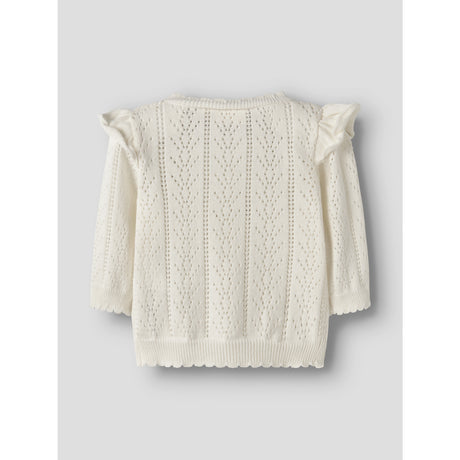 Lil'Atelier Coconut Milk Nbfjela Ls Strik Card Lil