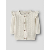 Lil'Atelier Coconut Milk Nbfjela Ls Strik Card Lil