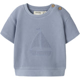 Lil'Atelier Dusty Blue Nbmharun Ss Loose Sweat Lil