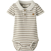 Lil'Atelier Coconut Milk Coca Mocha Nbmhaldur Ss Slim Body Lil