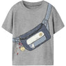 Name It Grey Melange Nmmfum Ss Nreg Top Box