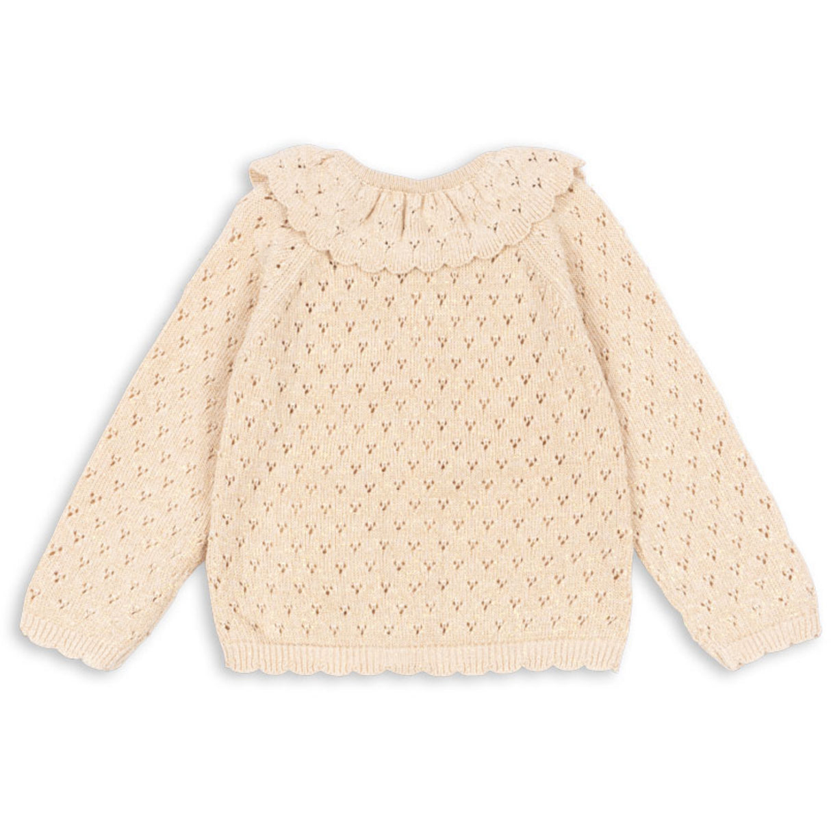 Konges Sløjd Buttercream Holiday Strik Cardigan