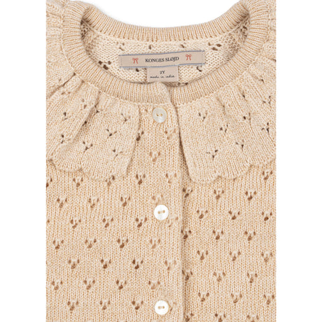 Konges Sløjd Buttercream Holiday Strik Cardigan