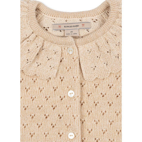Konges Sløjd Buttercream Holiday Strik Cardigan