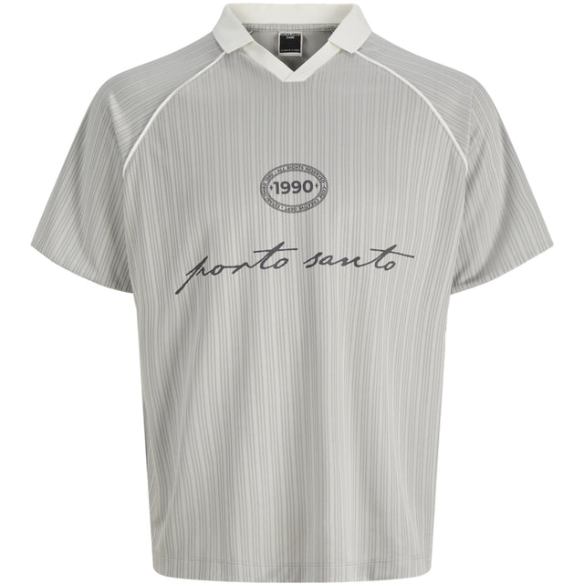 Jack & Jones Junior Vapor Blue Jcoeterna Football Polo Ss Sa26 Sn Jnr