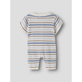 Lil'Atelier Coconut Milk Dusty Blue Nbmhito Ss Strik Dragt Lil