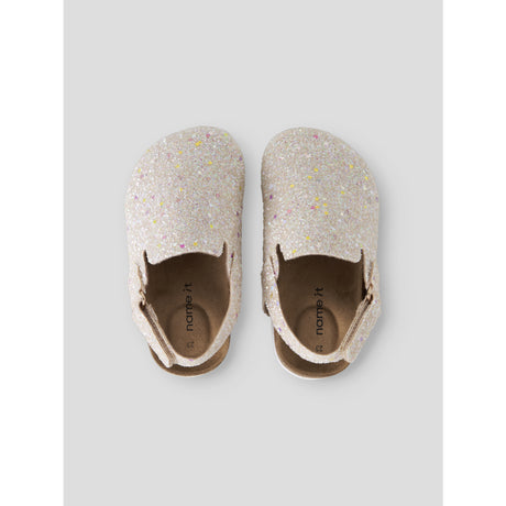 Name It Peach Whip Glitter Nmnavery Mules
