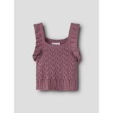 Name It Mesa Rose Nmfholga Sl Strik Top