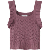 Name It Mesa Rose Nmfholga Sl Strik Top