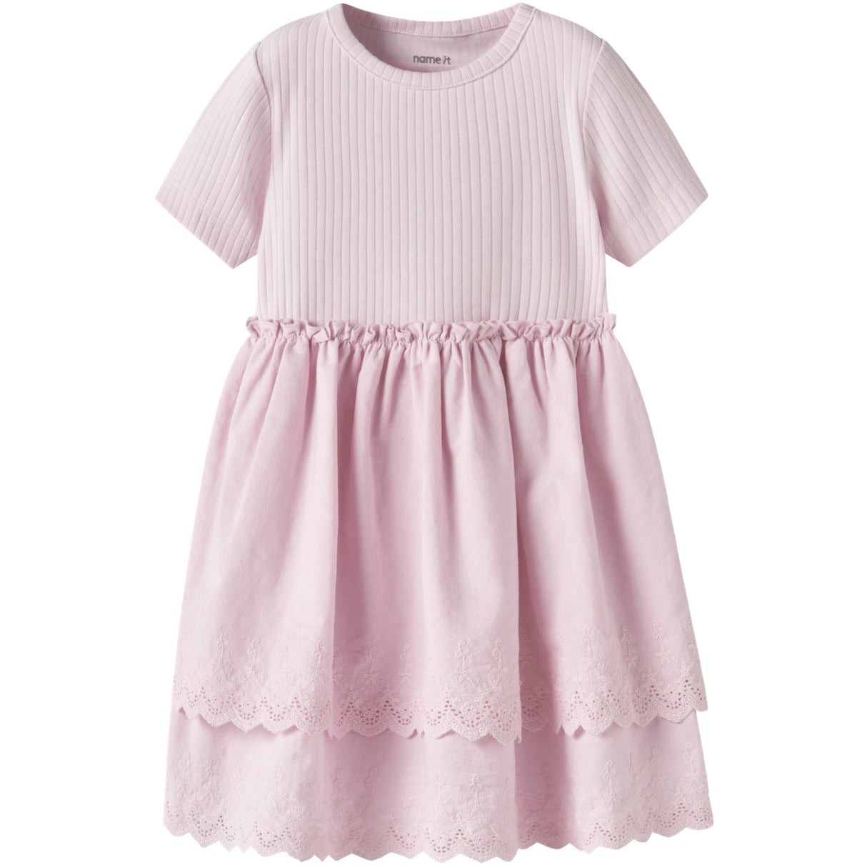 Name It Cradle Pink Nmfhavelle Ss Kjole