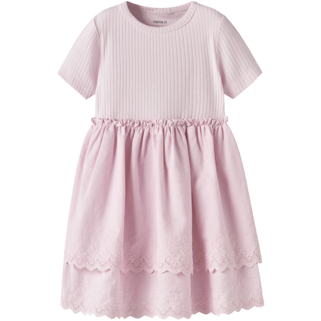 Name It Cradle Pink Nmfhavelle Ss Kjole