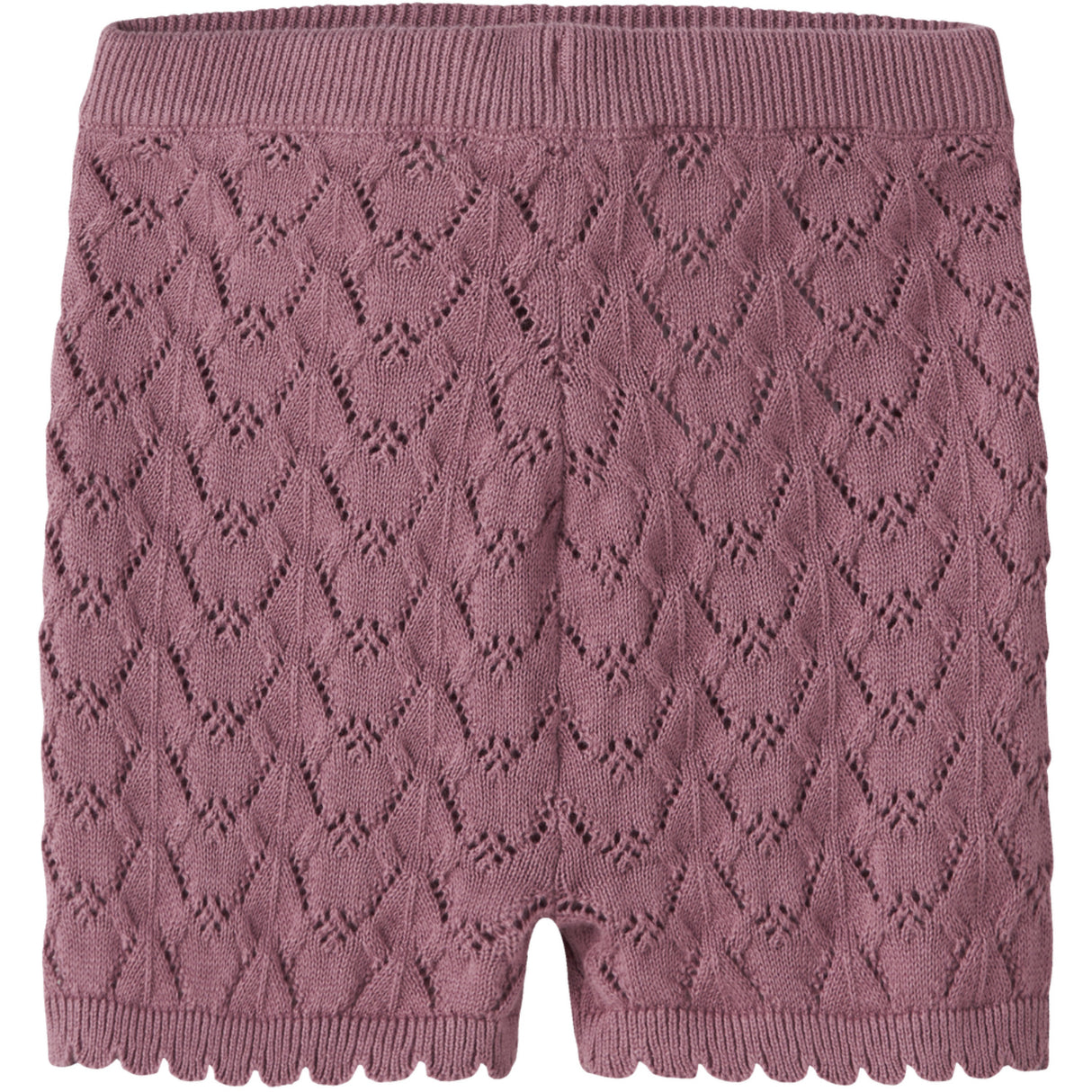 Name It Mesa Rose Nmfholga Strik Shorts