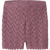 Name It Mesa Rose Nmfholga Strik Shorts
