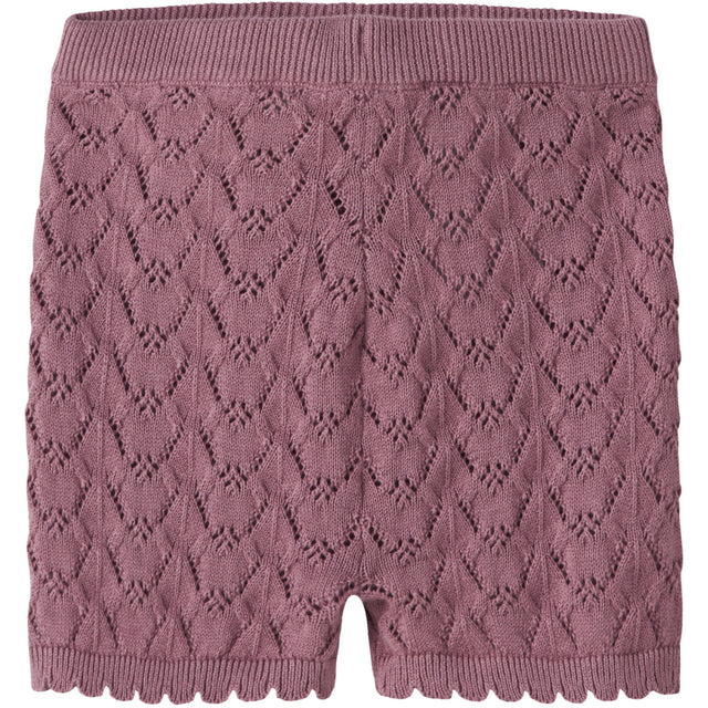 Name It Mesa Rose Nmfholga Strik Shorts