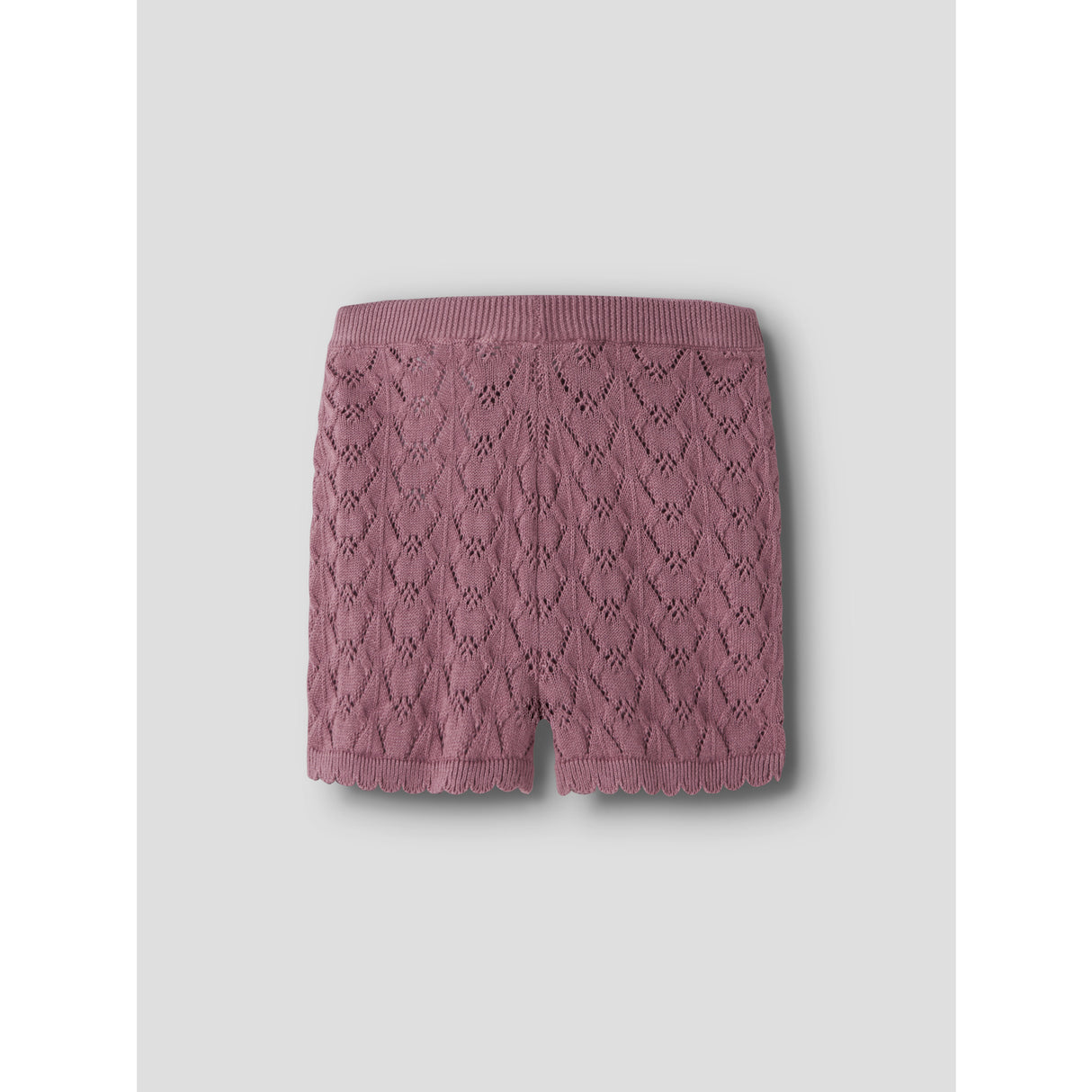 Name It Mesa Rose Nmfholga Strik Shorts