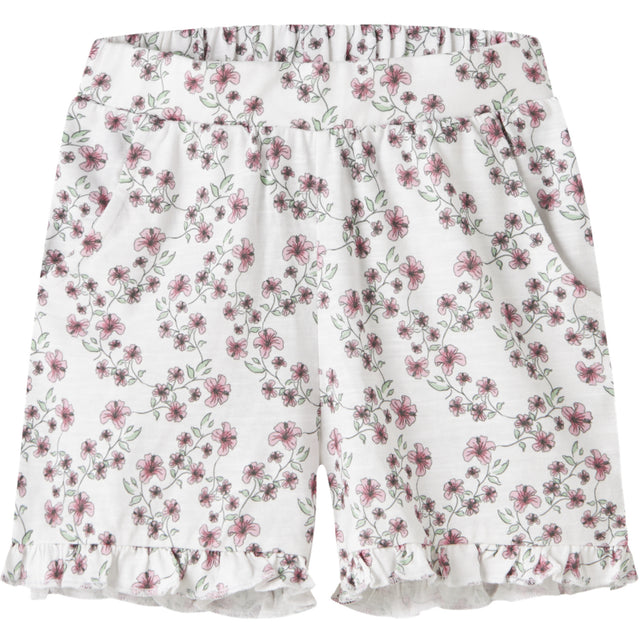 Name It Bright White Nmfhailedo Shorts