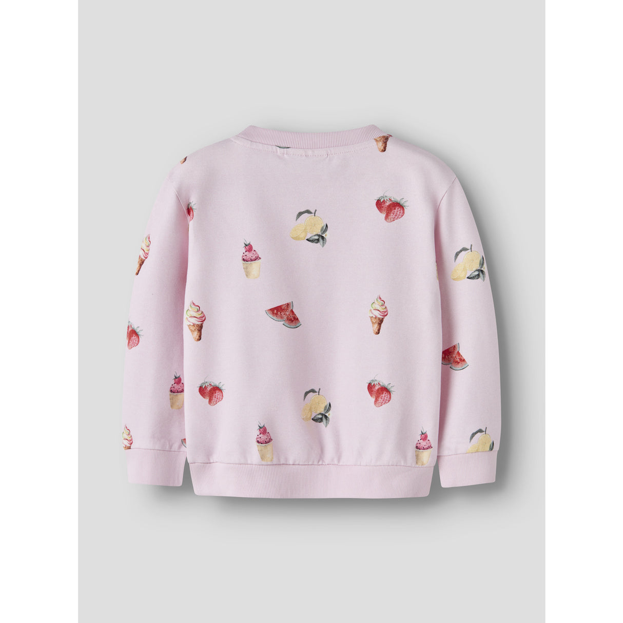 Name It Cradle Pink Nmfjovina Ls Nreg Sweat Unb Box