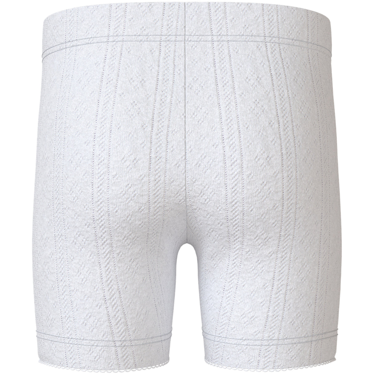 Name It Bright White Nmfjudy Slim Biker Shorts
