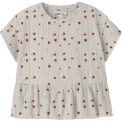 Name It Peyote Melange Strawberry Nmfjelly Ss Top Box