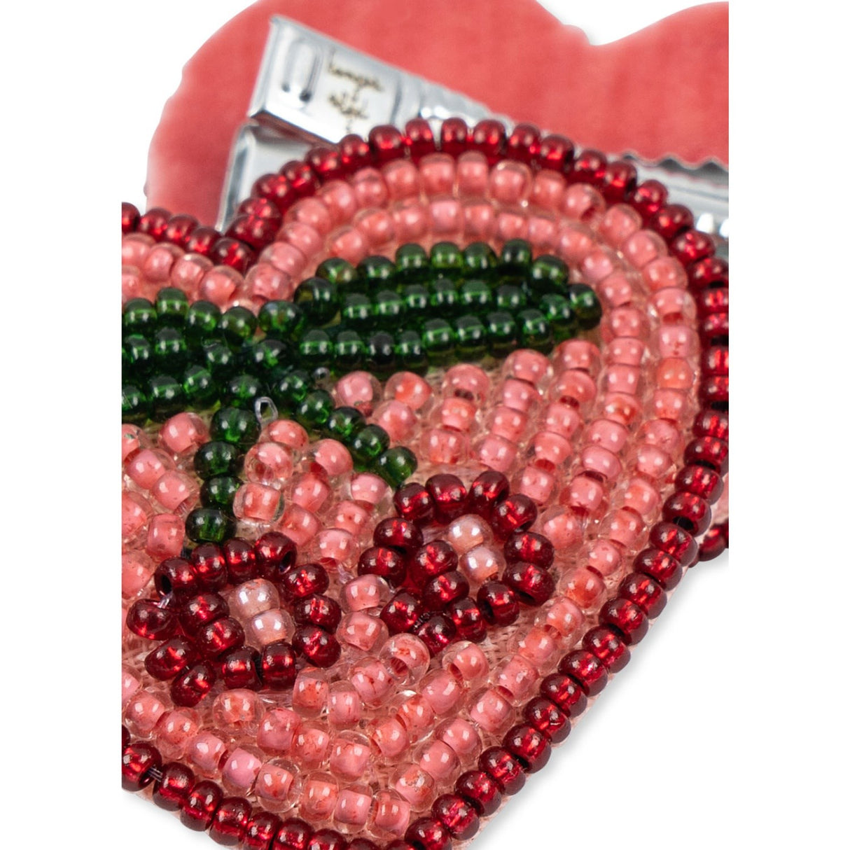 Konges Sløjd Cherry 2 Pak Heart Hair Clips