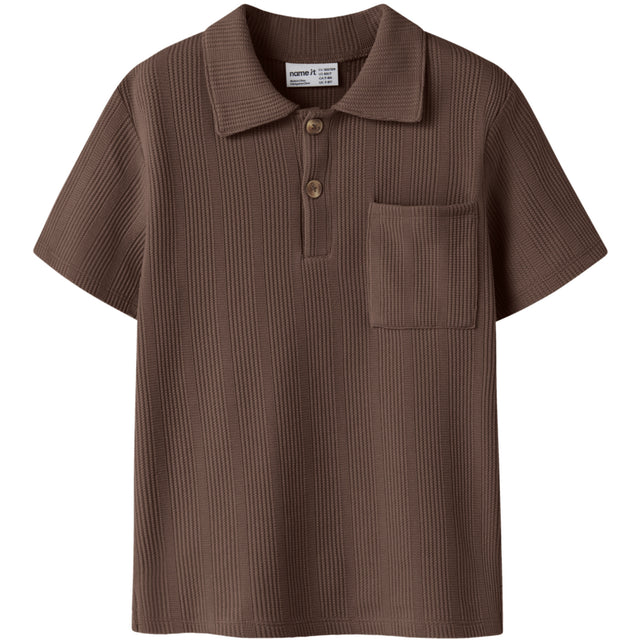 Name It Chestnut Nkmhaksi Ss Nreg Polo