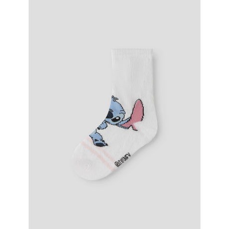 Name It Cradle Pink Nmfandi Stitch 3P Strømper Wdi