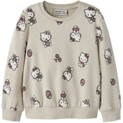 Name It Peyote Melange Nmfasa Hellok Sweat Unb Sky