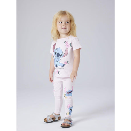 Name It Cradle Pink Nmfana Stitch Leggings Wdi