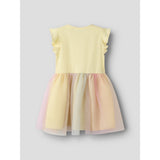 Name It Double Cream Nmfadaja Mlp Ss Tyl Kjole Cplg