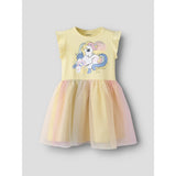 Name It Double Cream Nmfadaja Mlp Ss Tyl Kjole Cplg