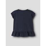 Name It Navy Blazer Nmfmina Paw Ss Top Cplg