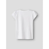 Name It Bright White Nmfmaka Bluey Ss Top Sky